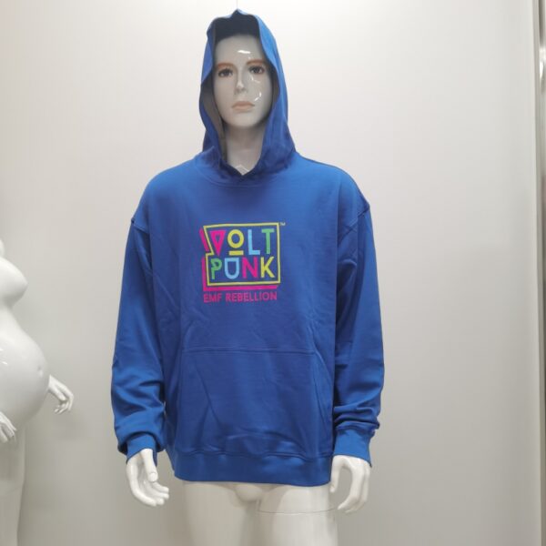 EMF Shielding Blue Hoodie